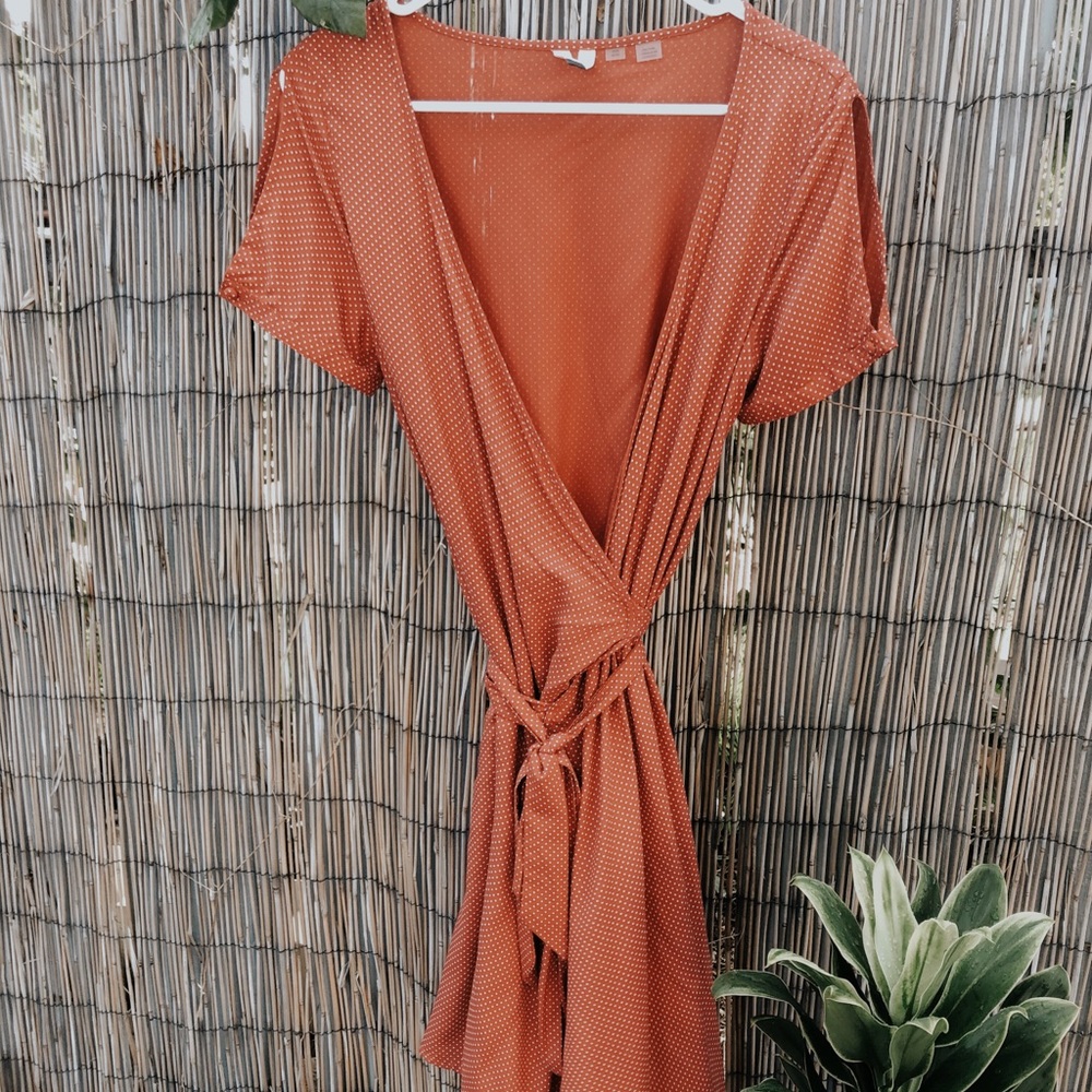 Wrap around roxy beach dress